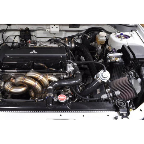 STM Standard Placement V-Band Exhaust Manifold | 2001-2006 Mitsubishi Evo 7/8/9 (STM-MANI-EVO79-STK)