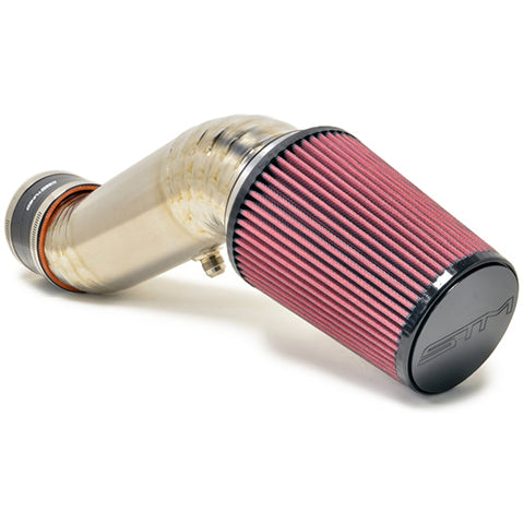 STM Titanium SD Intake without MAF | 2003-2006 Mitsubishi Evo 8/9 (STM-EVO89-INTK-Ti-4/X)