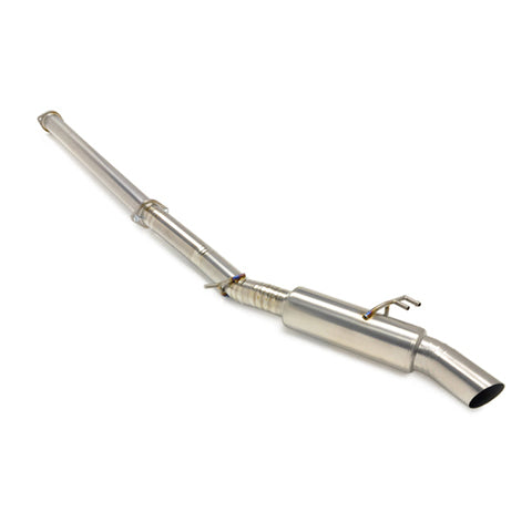 STM Single Exit Titanium Cat-Back Exhaust | 2008-2015 Mitsubishi Evolution X (STM-EVOX-EXSE-PTI)