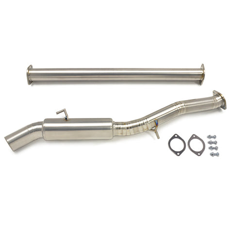 STM Single Exit Titanium Cat-Back Exhaust | 2008-2015 Mitsubishi Evolution X (STM-EVOX-EXSE-PTI)
