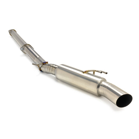 STM Single Exit Titanium Cat-Back Exhaust | 2008-2015 Mitsubishi Evolution X (STM-EVOX-EXSE-PTI)