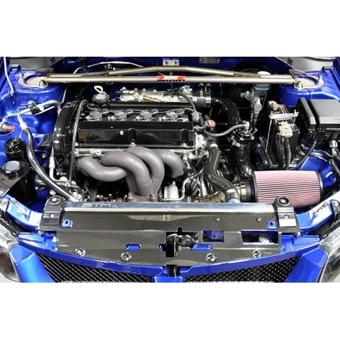 STM 3.5" Titanium SD Intake - No MAF | 2003-2006 Mitsubishi Evo 8/9 (STM-EVO89-INTK-Ti)