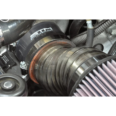 STM 3.5" Titanium SD Intake - No MAF | 2003-2006 Mitsubishi Evo 8/9 (STM-EVO89-INTK-Ti)