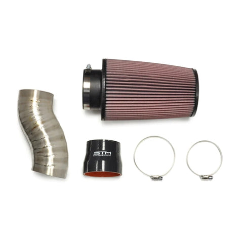 STM 3.5" Titanium SD Intake - No MAF | 2003-2006 Mitsubishi Evo 8/9 (STM-EVO89-INTK-Ti)
