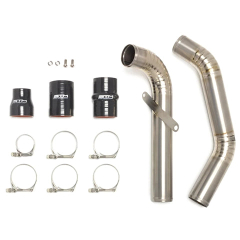STM 2.5" Titanium Upper Intercooler Pipe Kit | 2008-2015 Mitsubishi Evo X
