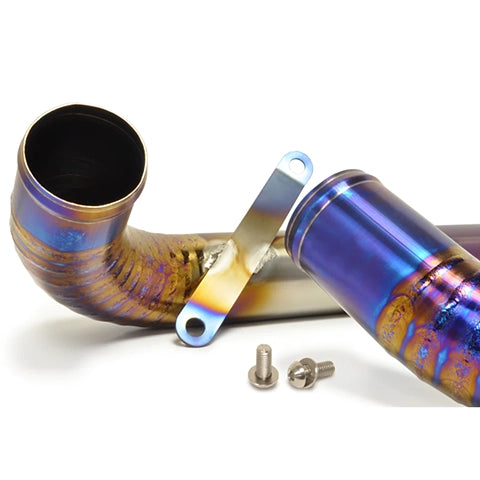 STM 2.5" Titanium Upper Intercooler Pipe Kit | 2008-2015 Mitsubishi Evo X