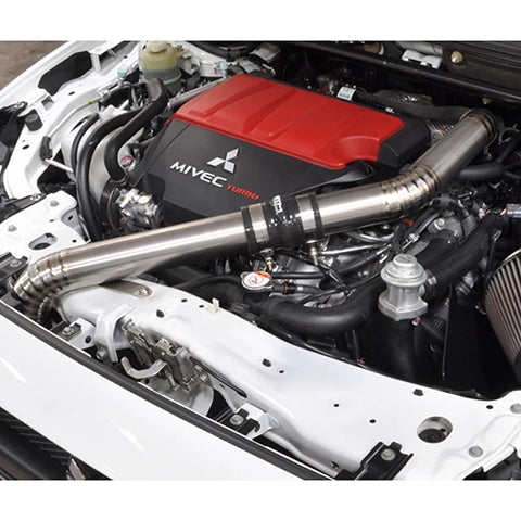 STM 2.5" Titanium Upper Intercooler Pipe Kit | 2008-2015 Mitsubishi Evo X