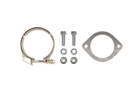 STM Stainless Steel Downpipe Recirc for FP SS Housing | 2001-2006 Mitsubishi Lancer Evolution 7/8/9 (STM-EVO-O2DPFP-RC)