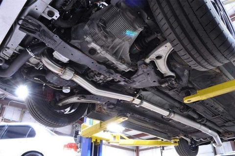 STM Stainless Steel Downpipe Recirc for FP SS Housing | 2001-2006 Mitsubishi Lancer Evolution 7/8/9 (STM-EVO-O2DPFP-RC)