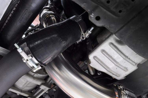 STM Stainless Steel Downpipe Recirc for FP SS Housing | 2001-2006 Mitsubishi Lancer Evolution 7/8/9 (STM-EVO-O2DPFP-RC)
