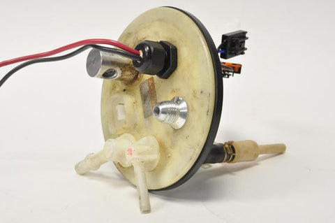 STM -6AN Black Anodized E85 Safe Fuel Bulkhead Fitting (BULKHEAD-6)