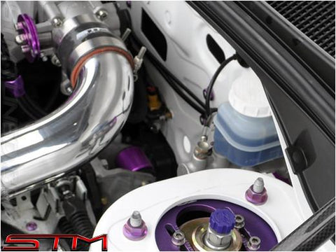 STM Carbon Fiber Firewall Block Off Plates | 2001-2006 Mitsubishi Evo 7/8/9 (STM-EVO-CFBK)