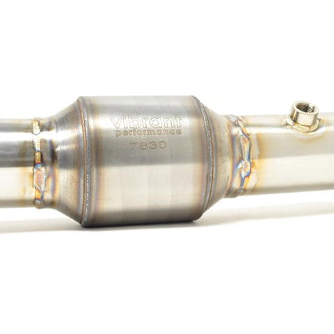 STM Stainless Steel High Flow GESi EPA Cat | 2001-2006 Mitsubishi Lancer Evolution 8/9 (STM-EVO79-HFC)