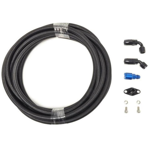 STM -6AN E85 Fuel Tank to Rail Kit | 2001-2006 Mitsubishi Evo 7-9 (EVO89-FTR)