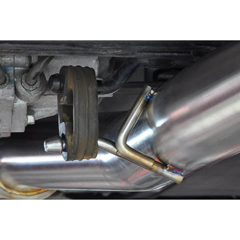 STM Stainless Steel Single Exit Cat-Back Exhaust | 2008-2015 Mitsubishi Evo X (EVOX-EX-SE-SS)