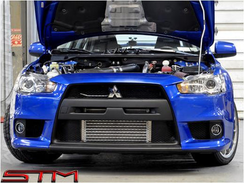 STM Evo X Street Intercooler | 2008-2015 Mitsubishi Lancer Evo X (STM-EVOX-FMIC)