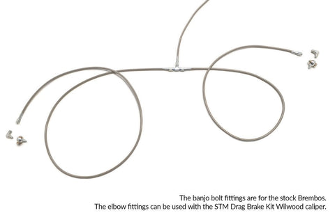 STM Staging Brake Kit | 2001-2006 Mitsubishi Evolution 7/8/9 (EVO-STG-BRK-V2)