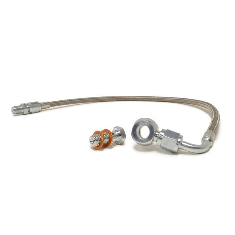 STM Oil Feed Line Kit for Garrett GT30/35R Turbo | 1996-2006 Mitsubishi Evo 4-9 (STM-EVO79-OFLK-GARRETTBB-STD)