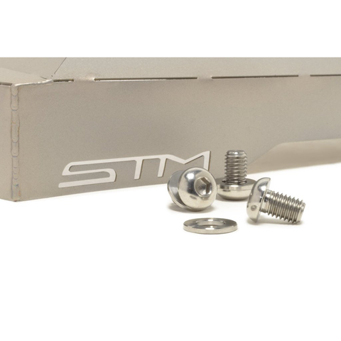 STM Titanium Exhaust Manifold Heat Shield | 2003-2006 Mitsubishi Evo (STM-EVO89-EMC-Ti)