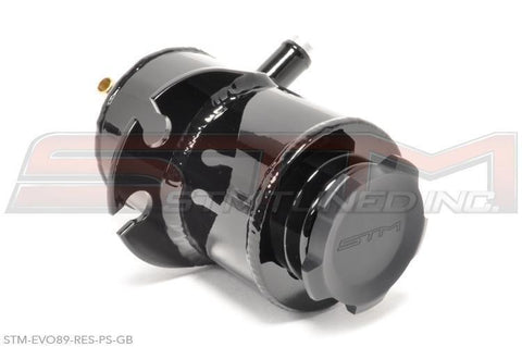 STM Aluminum Power Steering Reservoir | 2003-2006 Mitsubishi Evo 8/9 (STM-EVO89-RES-PS)