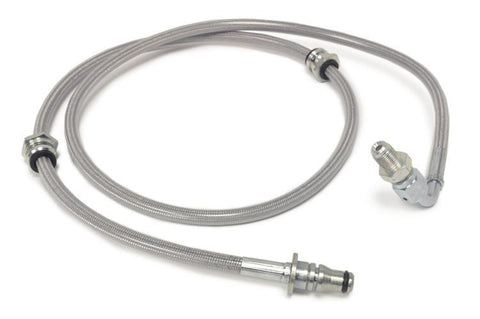 STM Teflon-Coated Braided Stainless Steel Clutch Line | 2008-2015 Mitsubishi Evo X (STM-EVOX-CLUTCHLINE)