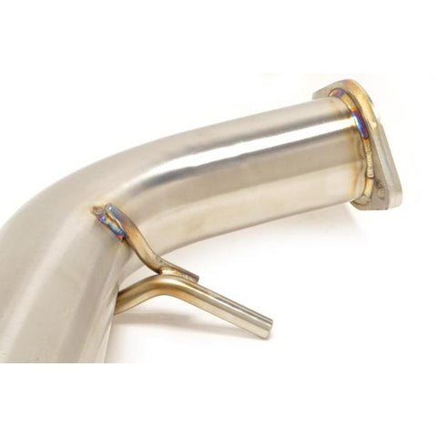 STM Stainless Cat-Back Exhaust - Dual Exit | 2008-2015 Mitsubishi Evo X (STM-EVOX-EXDE-SS)