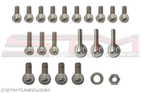 STM Evo X Stainless ECU Bolt Kit | 2008-2015 Mitsubishi Evo X (STM-EVOX-SBK-ECU)