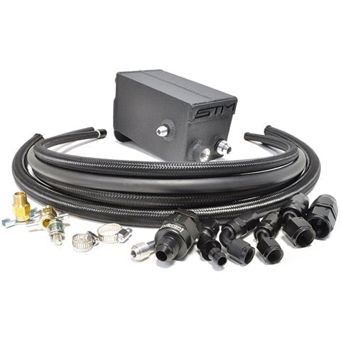 STM Sealed Engine Oil Catch Can | 2008-2015 Mitsubishi Evo X (STM-EVOX-SCC-MVC)