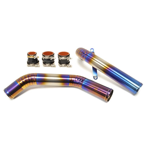 STM 2.5" Titanium Upper Intercooler Pipe Kit | 2008-2015 Mitsubishi Evo X