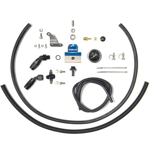 STM E85 Safe Fuel Pressure Regulator Kit | 2003-2006 Mitsubishi Evo 8/9 (EVO89-STD-FPRK)