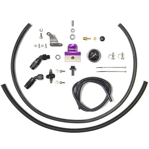 STM E85 Safe Fuel Pressure Regulator Kit | 2003-2006 Mitsubishi Evo 8/9 (EVO89-STD-FPRK)