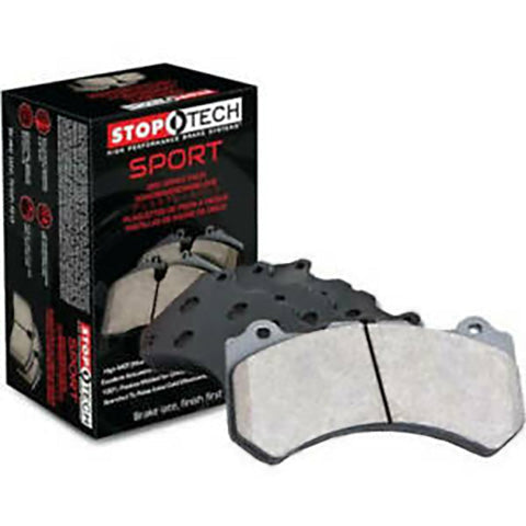 Stoptech Posiquiet Deluxe Rear Brake Pads | 2000-2009 Honda S2000 (105.05372)