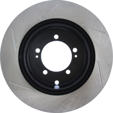 StopTech Sport Slotted Brake Rotor - Rear Left | 2003-2006 Mitsubishi Evo 8/9 (126.46065SL)