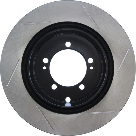 StopTech Sport Slotted Brake Rotor - Rear Right | 2003-2006 Mitsubishi Evo 8/9 (126.46065SR)