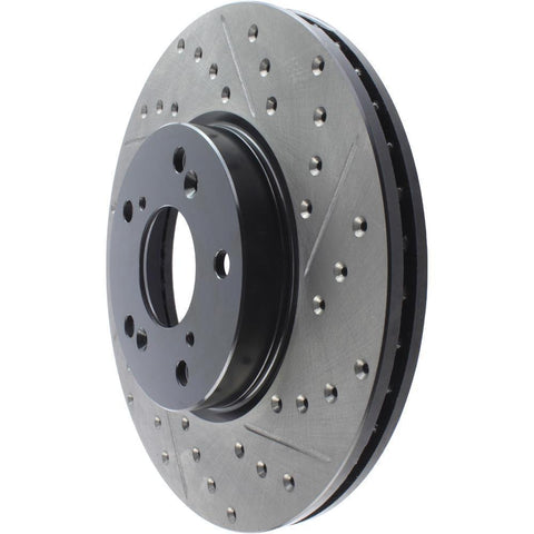StopTech Sport Drilled/Slotted Front Right Rotor | 2017-2021 Honda Civic Si (127.40094R)