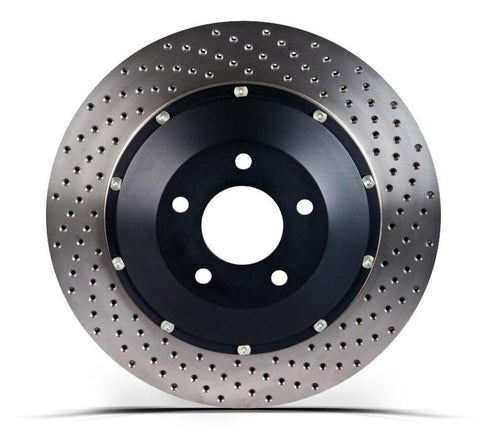 StopTech Drilled AeroRotor - Front Left | Multiple Fitments (129.42100.15)