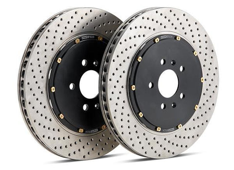 StopTech Drilled AeroRotors - Front Pair | Multiple Fitments (81.488.9921)