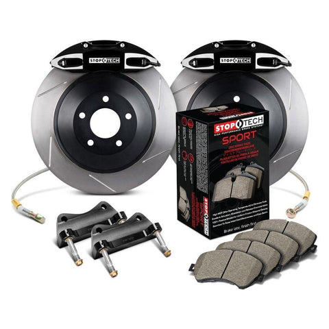 StopTech Front Touring Big Brake Kit with 1pc Slotted Rotors | Multiple Volkswagen / Audi Fitments (82.895.5N00)