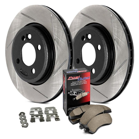 Stoptech Street Kit-Slotted Front | Multiple Subaru Fitment (937.47001)