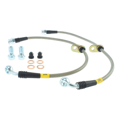 Stoptech Stainless Steel Rear Brake Line Kit | Multiple Honda/Acura Fitments (950.40500)