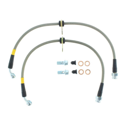 Stoptech Stainless Steel Rear Brake Line Kit | Multiple Honda/Acura Fitments (950.40500)
