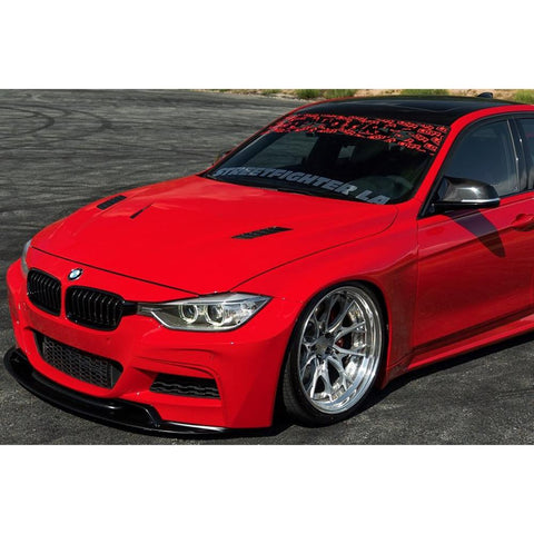 StreetFighter LA Front Lip | 2011-2019 BMW F30 3-Series (SFXLA-F30-FLFRP/FLCBN)
