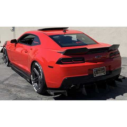 StreetFighter LA Rear Spoiler | 2014-2015 Chevrolet Camaro (SFXLA-CAMRO51415-SPLFRP/SPLCBN)