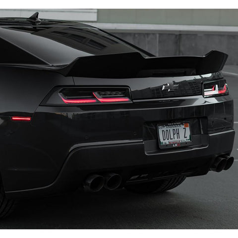 StreetFighter LA Rear Spoiler | 2014-2015 Chevrolet Camaro (SFXLA-CAMRO51415-SPLFRP/SPLCBN)