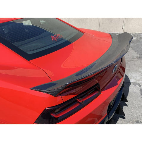 StreetFighter LA Rear Spoiler | 2014-2015 Chevrolet Camaro (SFXLA-CAMRO51415-SPLFRP/SPLCBN)