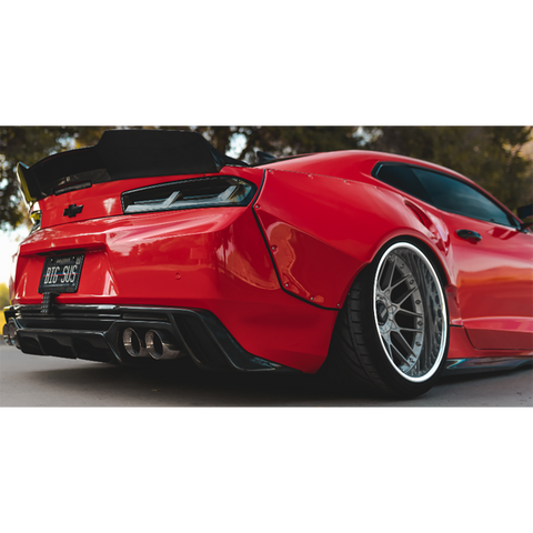 StreetFighter LA Rear Spoiler | 2016-2021 Chevrolet Camaro (SFXLA-CAMRO6-SPLFRP/SPLCBN)