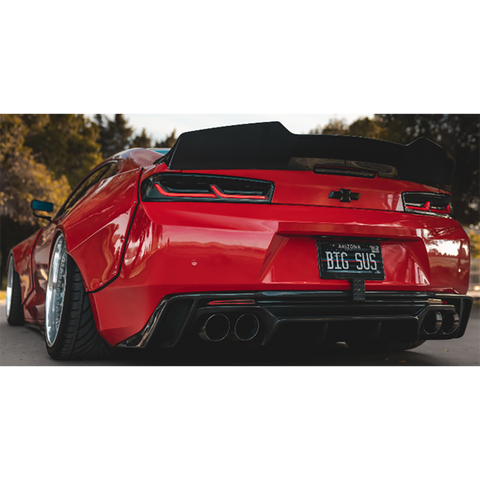 StreetFighter LA Rear Spoiler | 2016-2021 Chevrolet Camaro (SFXLA-CAMRO6-SPLFRP/SPLCBN)