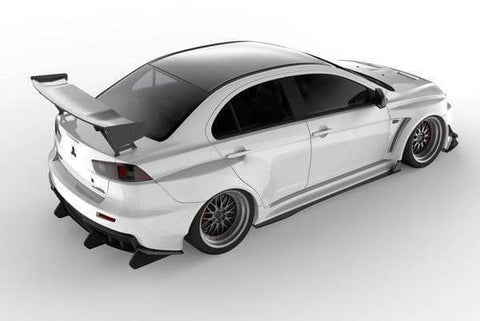 StreetFighter LA Wide Body Kit | 2008-2015 Mitsubishi Evo X (SFXLA-EVOX)