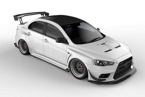 StreetFighter LA Wide Body Kit | 2008-2015 Mitsubishi Evo X (SFXLA-EVOX)