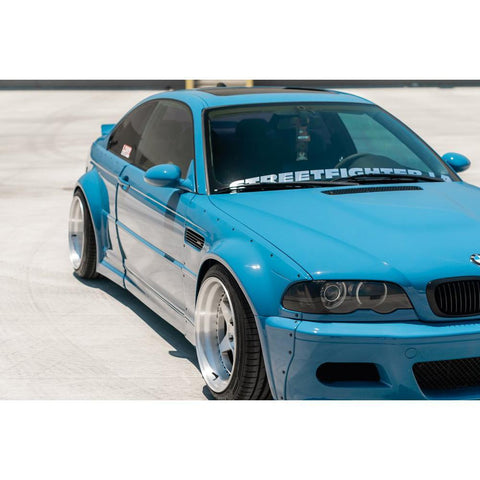 StreetFighter LA Wide Body Kit | 1998-2006 BMW E46 Coupe (SFXLA-E46-2DR-BASEKIT)